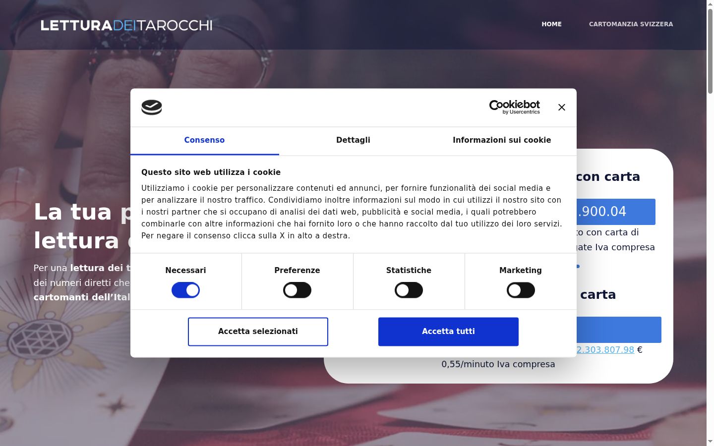Snímek obrazovky baneru souhlasu zobrazeného před jakoukoli interakcí