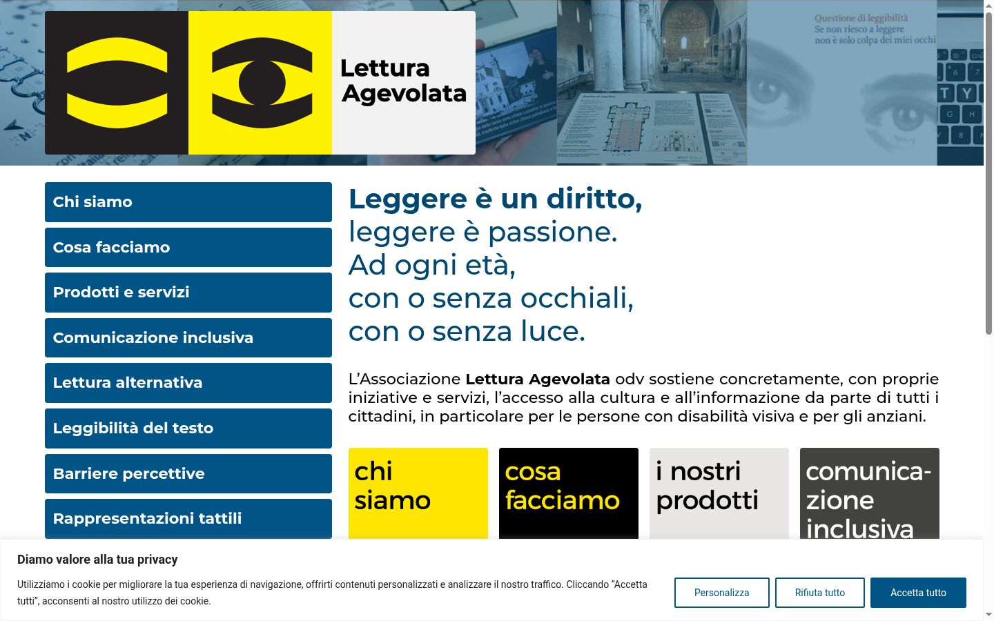Sutikimo reklamjuostės, rodytos prieš bet kokią sąveiką, ekrano kopija