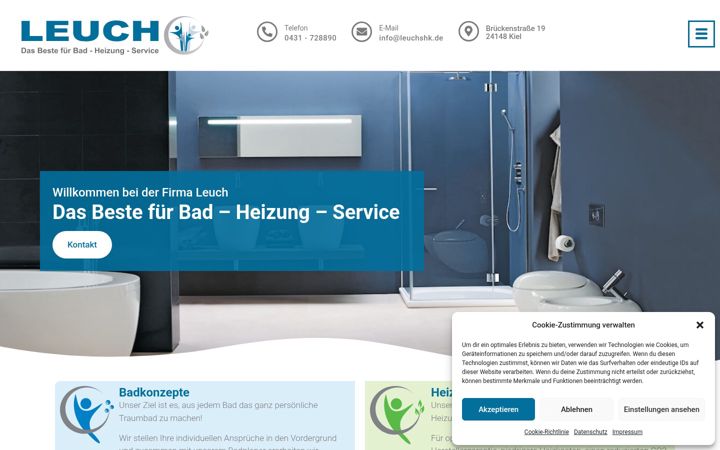 Screenshot of leuchshk.de
