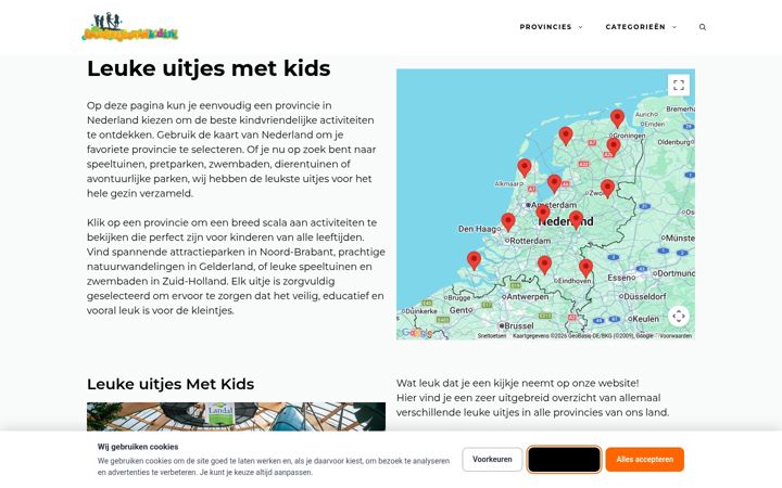 Screenshot of leukeuitjesmetkids.nl