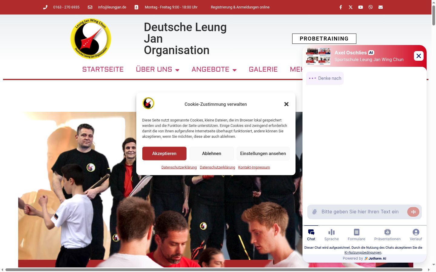 Zrzut ekranu banera zgody wyświetlanego przed jakąkolwiek interakcją