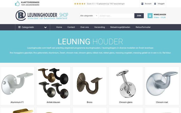 Screenshot of leuninghouder.com