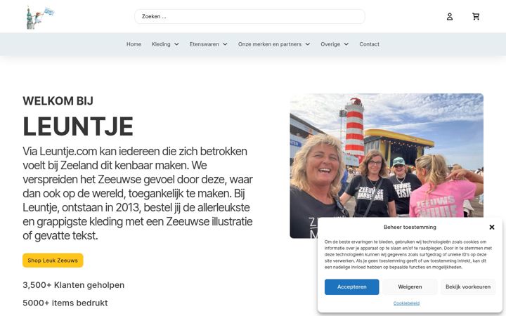 Screenshot of leuntje.com