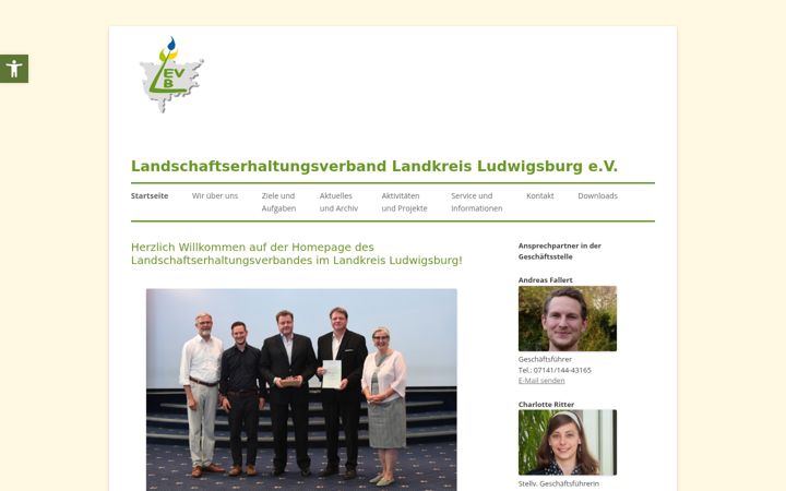Screenshot of lev-ludwigsburg.de