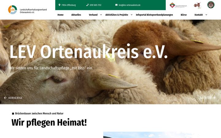 Screenshot of lev-ortenaukreis.de