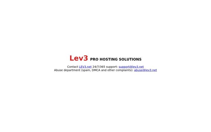 Screenshot di lev3.net