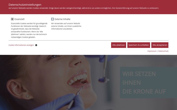 Screenshot of leva-dentaltechnik.eu