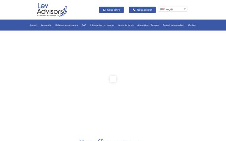 Screenshot of levadvisors.com