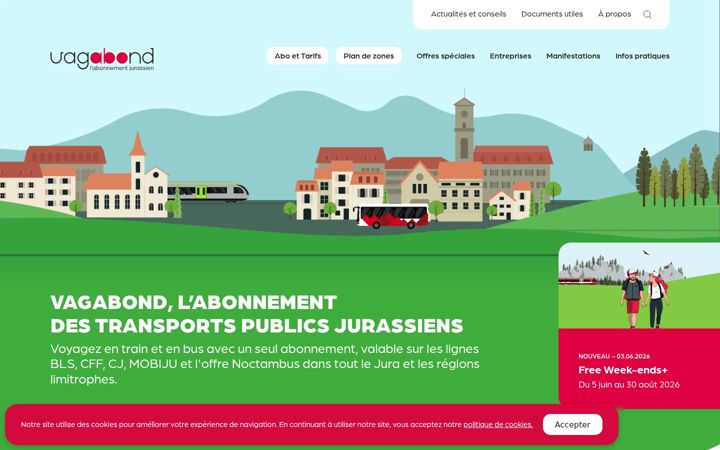 Screenshot of levagabond.ch
