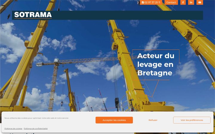 Screenshot of levage-bretagne.fr