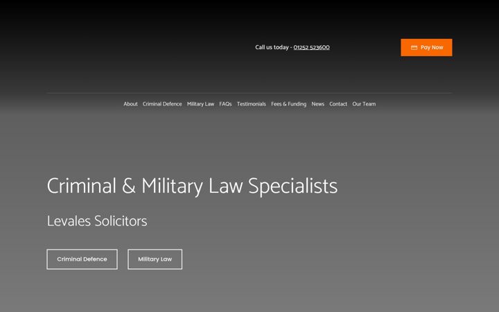 Screenshot of levales.com