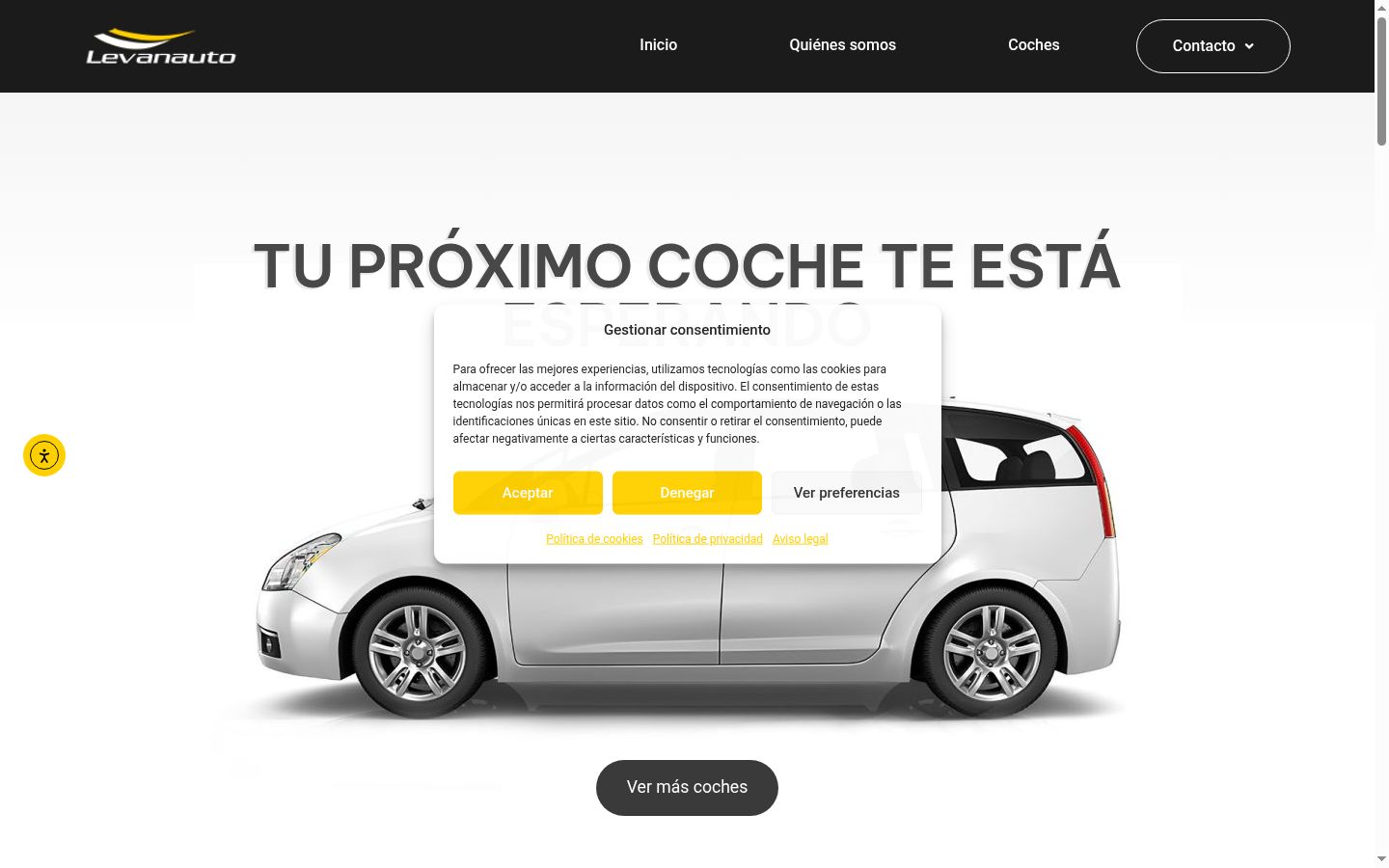 Sutikimo reklamjuostės, rodytos prieš bet kokią sąveiką, ekrano kopija