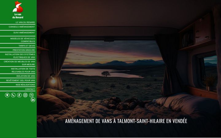 Screenshot of levandurenard.fr