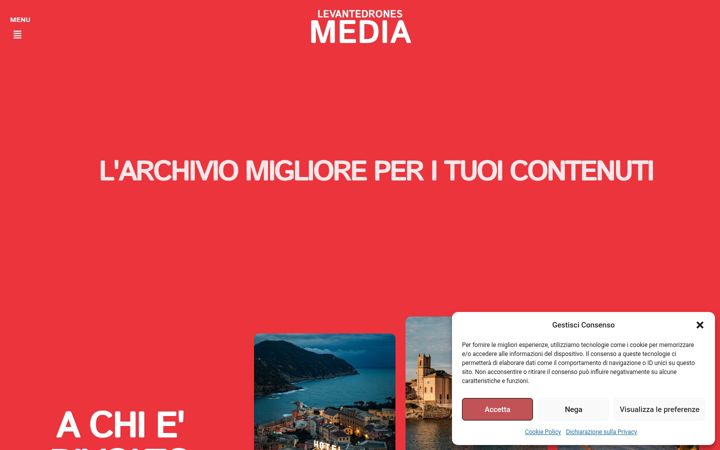 Screenshot of levantedronesmedia.it