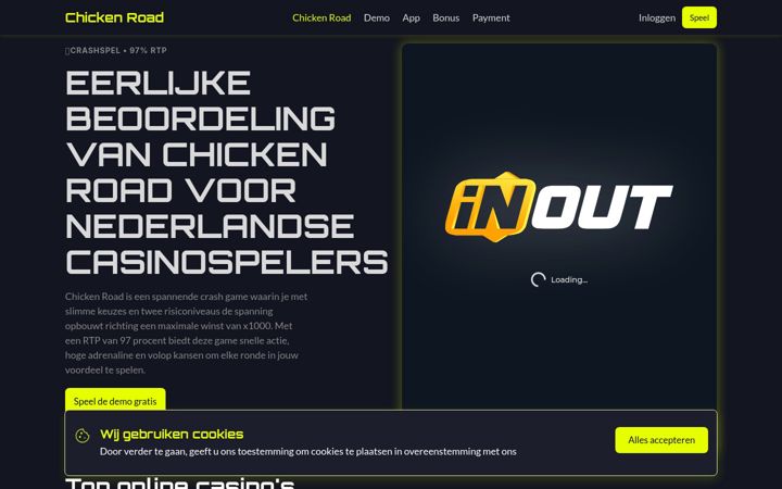 Screenshot of levantefietsen.nl