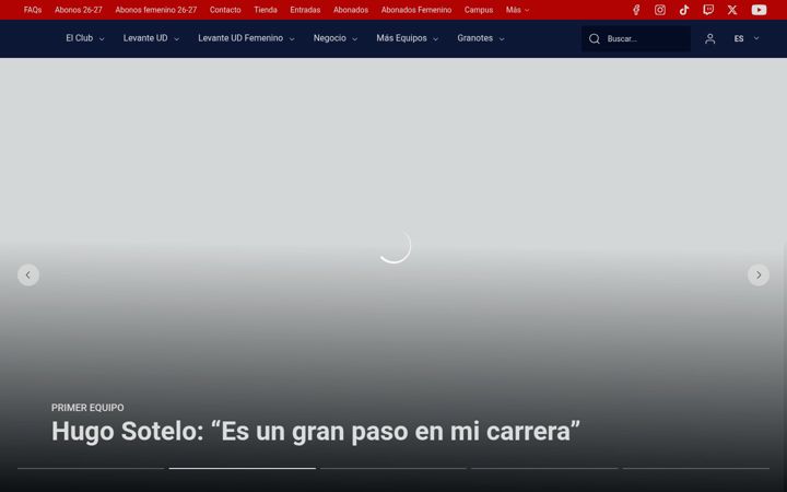 Screenshot of levanteud.com