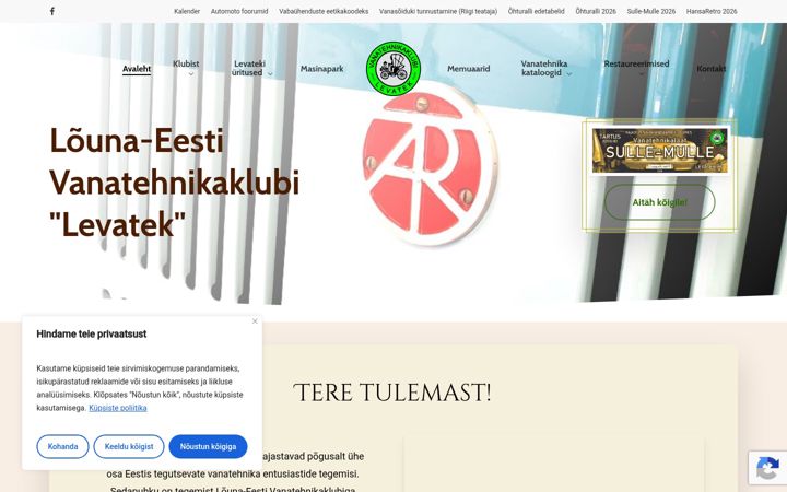 Screenshot of levatek.eu