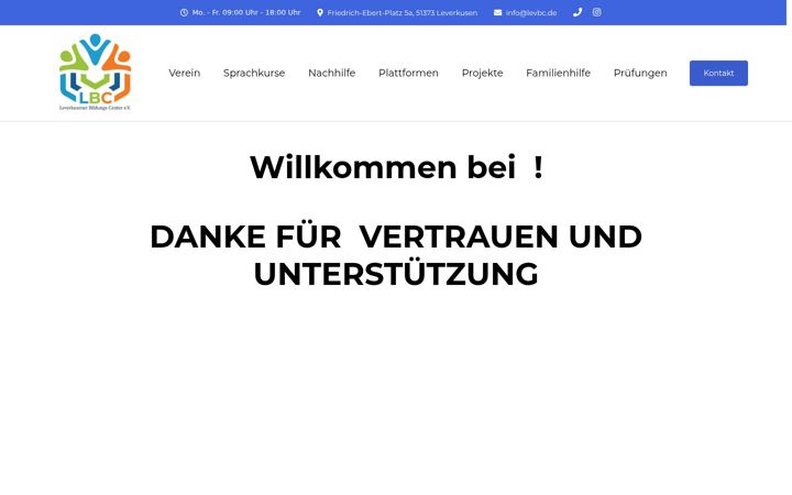 Screenshot of levbc.de