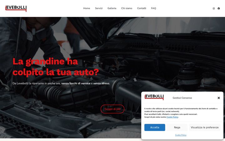 Screenshot of levebolli.it