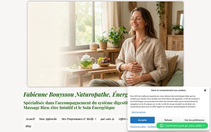 Screenshot of leveilaunaturel.com