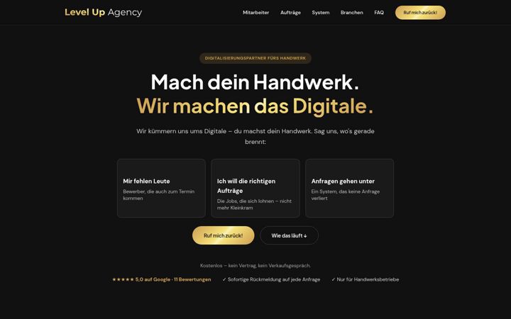Posnetek zaslona level-up-hub.de