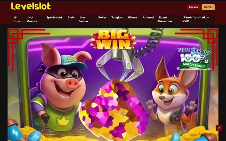 Screenshot of levelslot.org