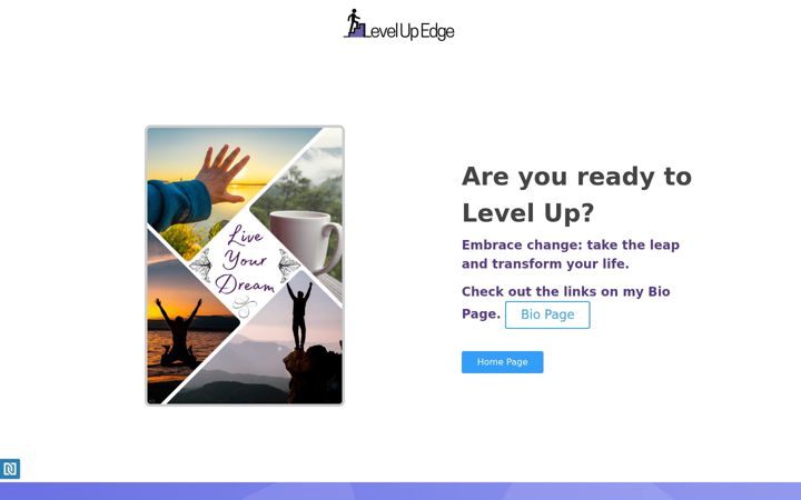 Screenshot of levelupedge.com