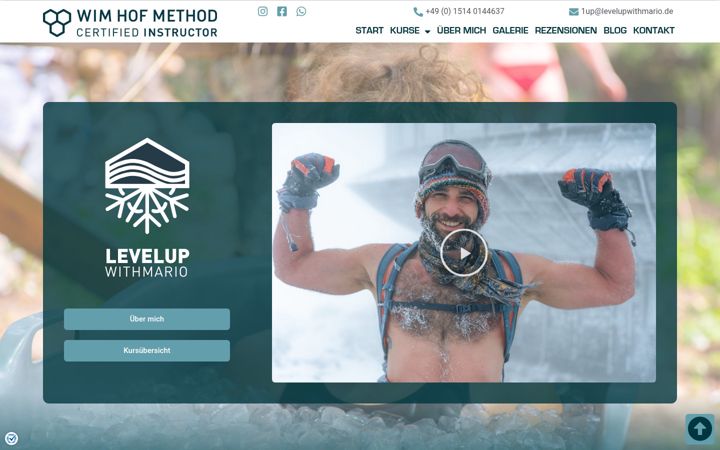 Screenshot of levelupwithmario.de