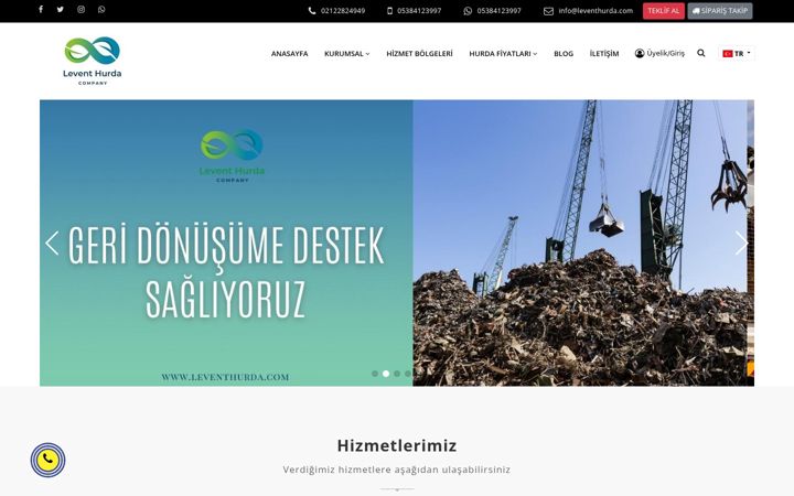 Screenshot of leventhurda.com
