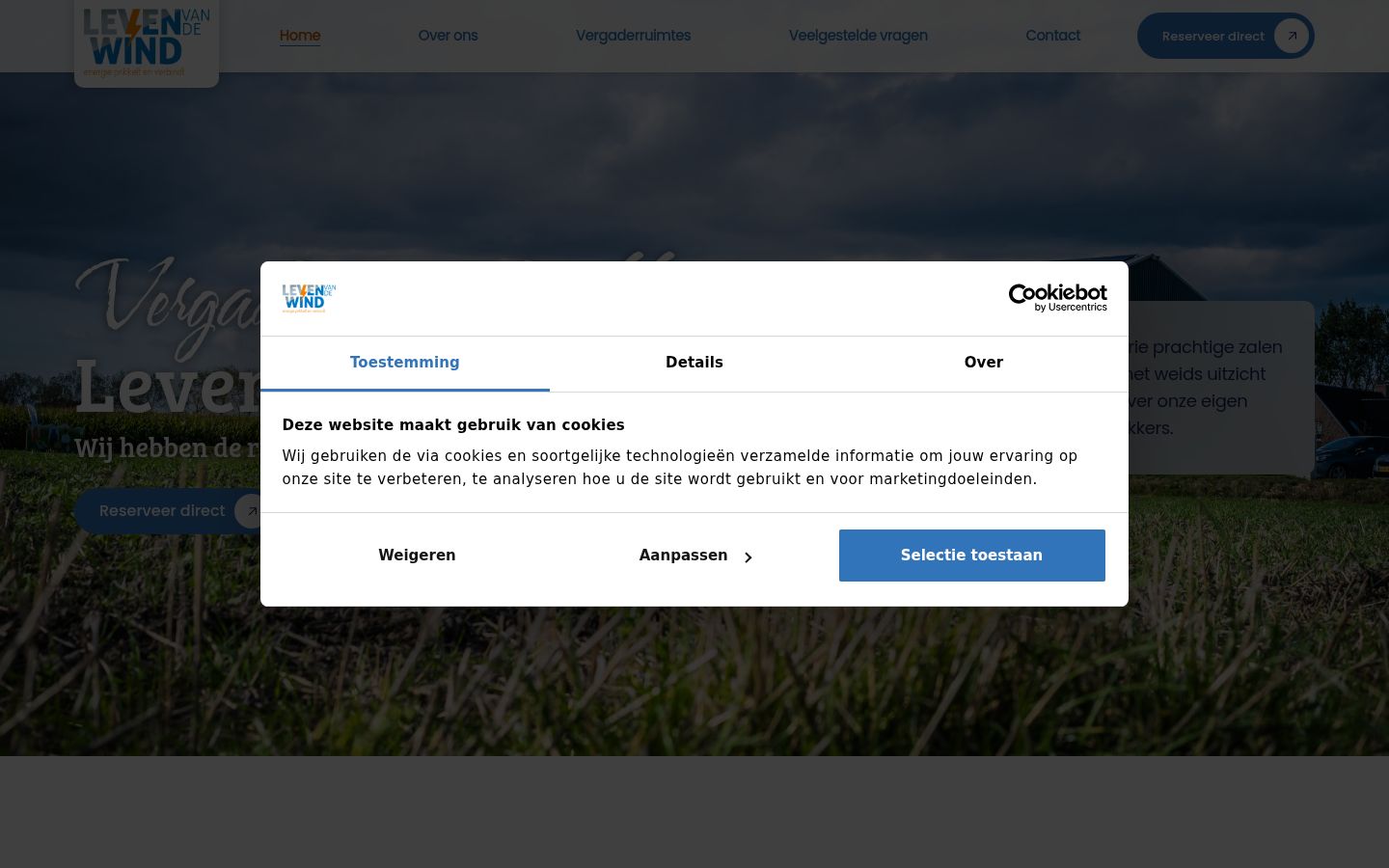 Zrzut ekranu banera zgody wyświetlanego przed jakąkolwiek interakcją