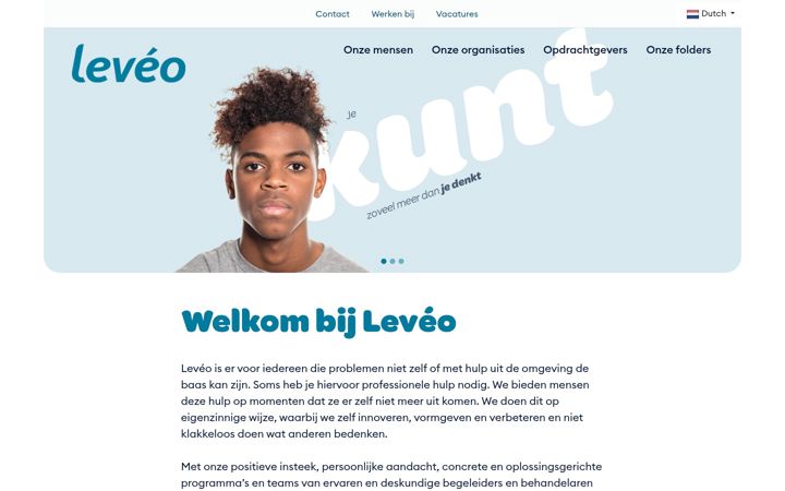 Ekrānuzņēmums no leveo.nl