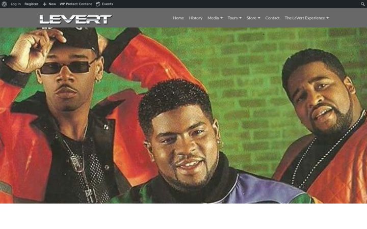 Screenshot von levertmusic.net