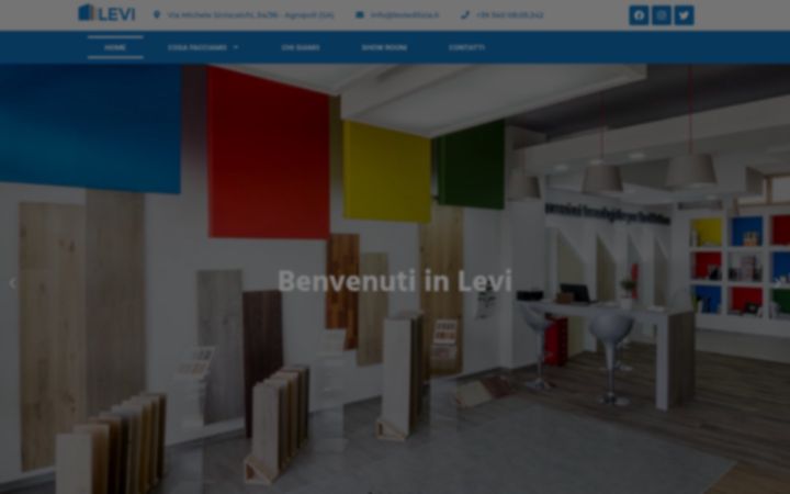 Screenshot of leviedilizia.it