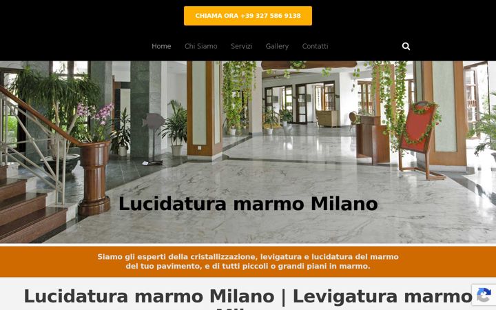 Screenshot of levigaturaelucidaturamarmo.it