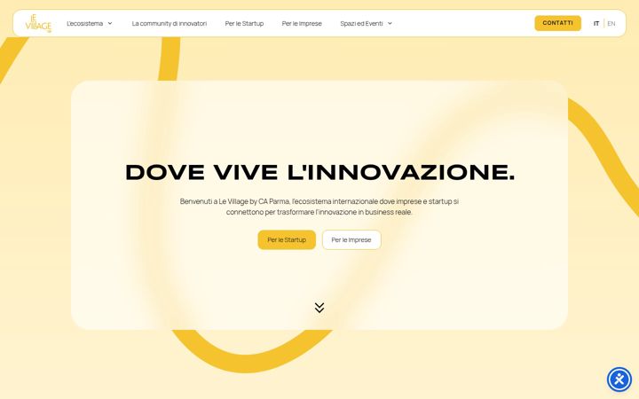 Screenshot of levillagebycaparma.it