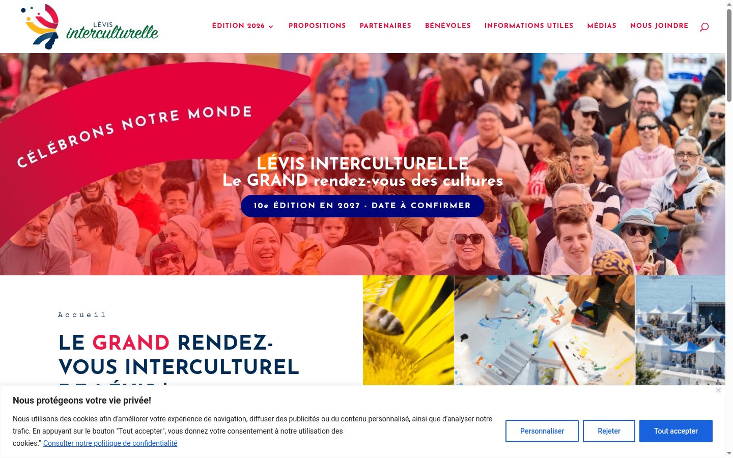 Sutikimo reklamjuostės, rodytos prieš bet kokią sąveiką, ekrano kopija