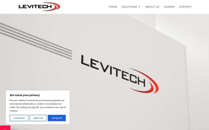 Screenshot of levitech.nl