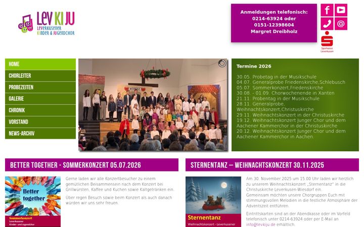 Screenshot of levkiju.de