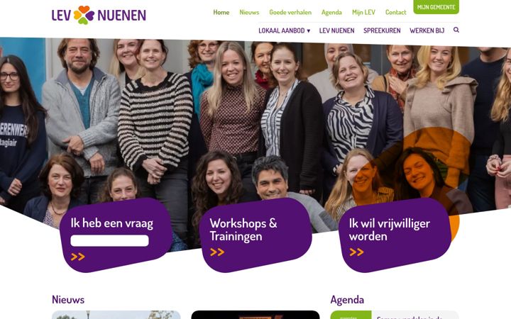 Screenshot of levnuenen.nl