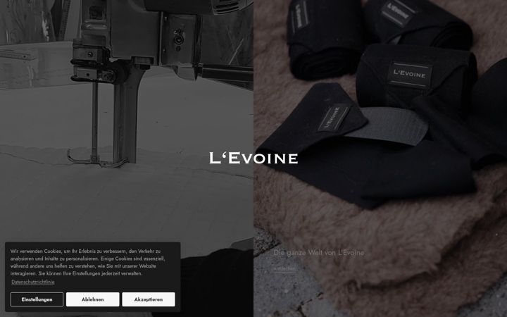 Screenshot of levoine.com