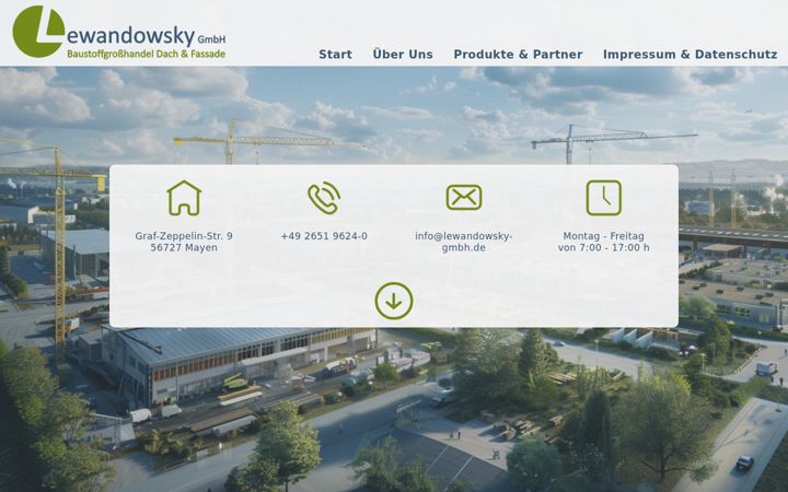 Screenshot of lewandowsky-gmbh.de