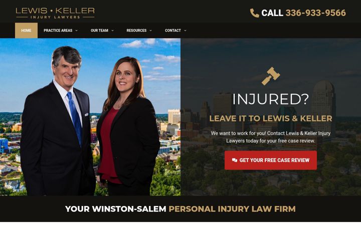 Screenshot of lewisandkeller.com