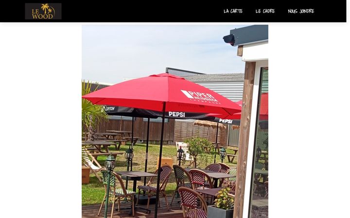 Screenshot of lewoodmaubeuge.fr