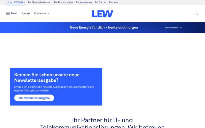 Screenshot of lewtelnet.de
