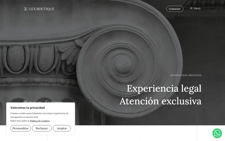 Screenshot of lex-boutique.com