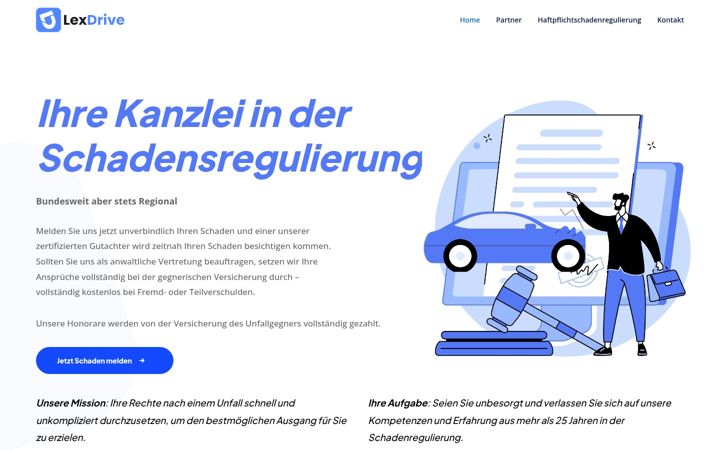 Screenshot of lex-drive.com