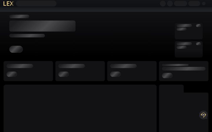 Screenshot of lex.casino