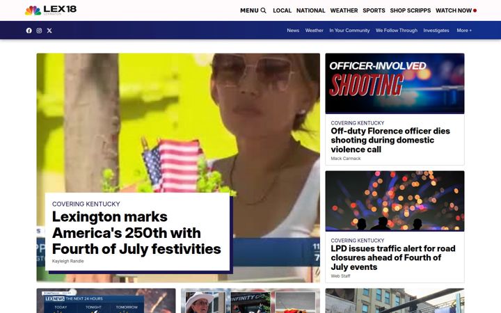 Screenshot of lex18.com