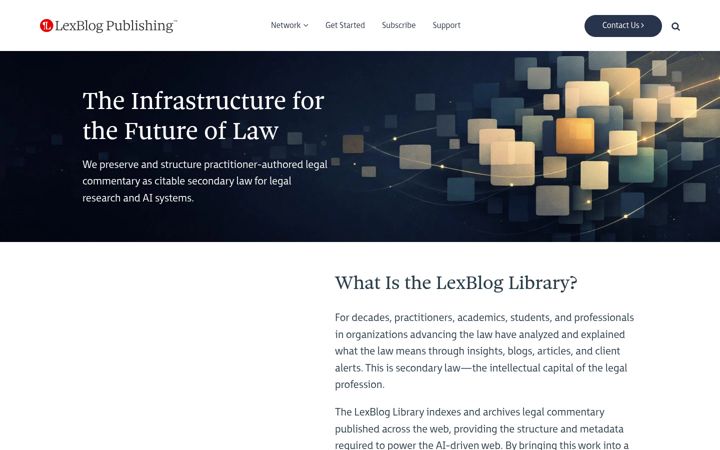 Ekrano kopija lexblog.com
