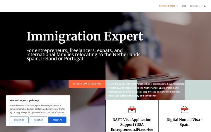 Screenshot of lexbraxis.com